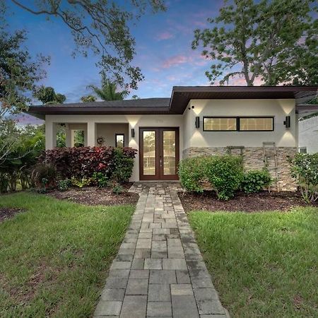 Courtyard Home With Pool, Spa & Sauna Close To Beach & City Center Sarasota Luaran gambar