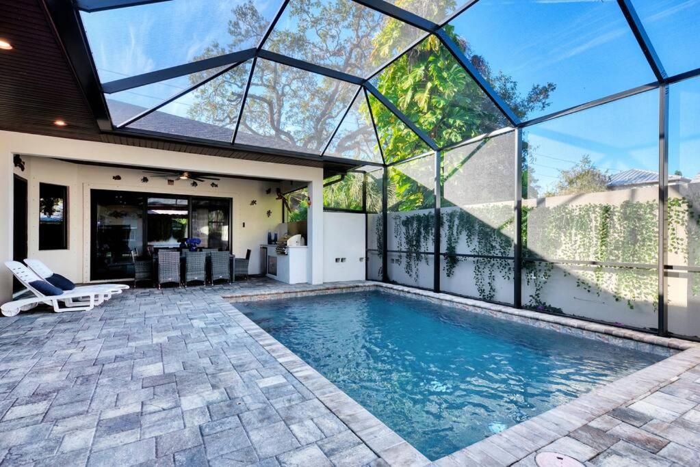 Courtyard Home With Pool, Spa & Sauna Close To Beach & City Center Sarasota Luaran gambar