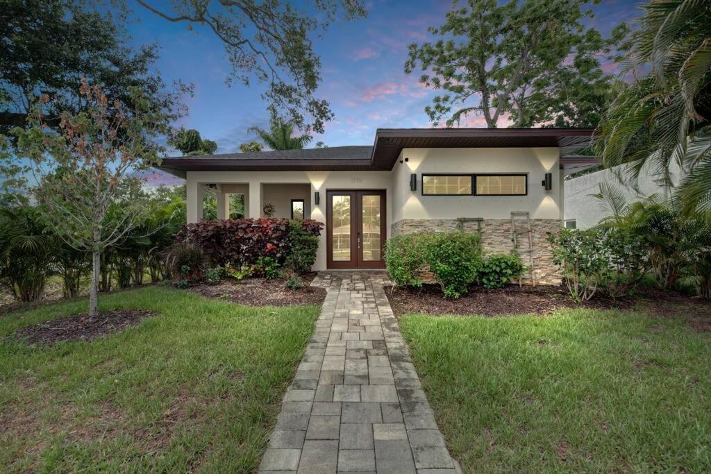 Courtyard Home With Pool, Spa & Sauna Close To Beach & City Center Sarasota Luaran gambar