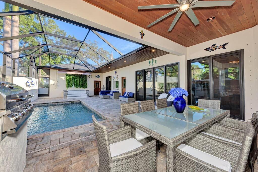 Courtyard Home With Pool, Spa & Sauna Close To Beach & City Center Sarasota Luaran gambar