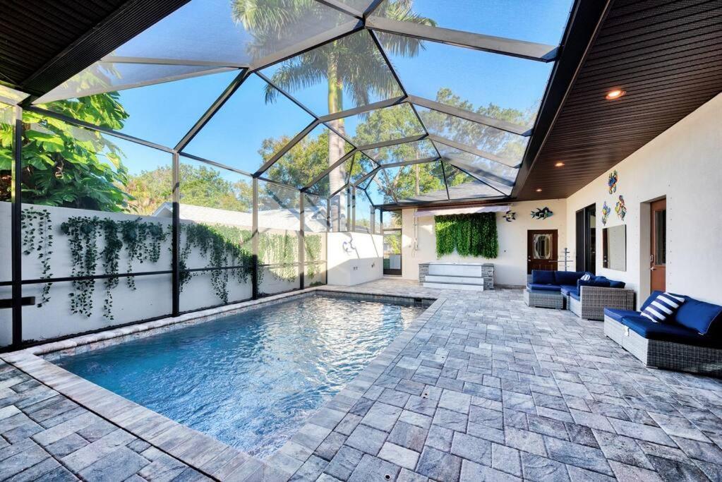 Courtyard Home With Pool, Spa & Sauna Close To Beach & City Center Sarasota Luaran gambar