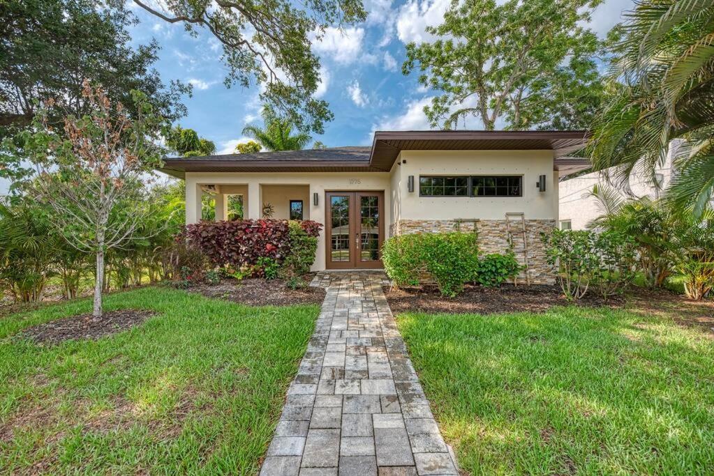 Courtyard Home With Pool, Spa & Sauna Close To Beach & City Center Sarasota Luaran gambar